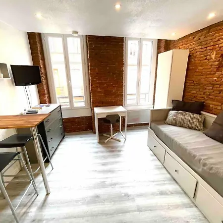 Toulouse-cyprien, Typique à 10' Capitole&carmes Apartamento *